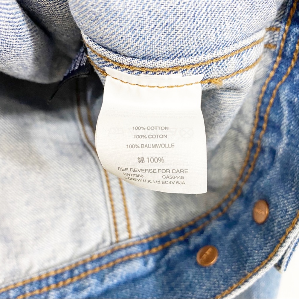 J. Crew Classic Denim Jean Jacket - Picture 11 of 12